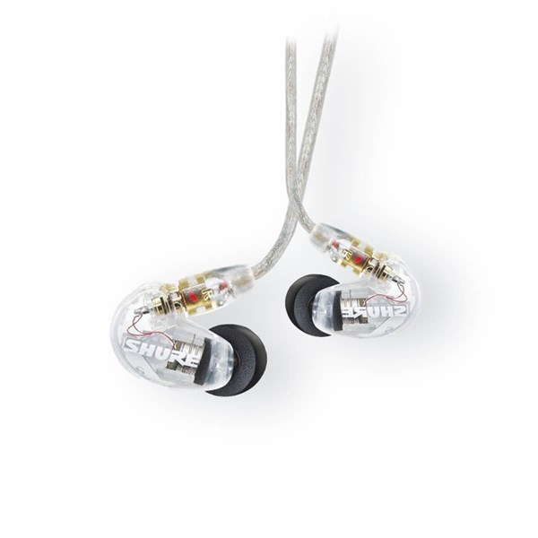 Shure SE215 Pro Sound Isolating In-ear Monitors - Clear