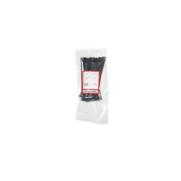 Dynamix 150 x 2.5mm Cable Ties - 100 Pack