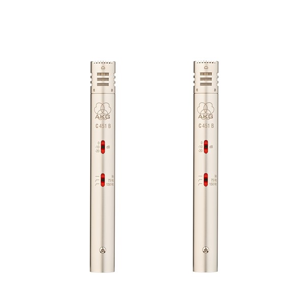 AKG C451 B Microphone - Matched Pair