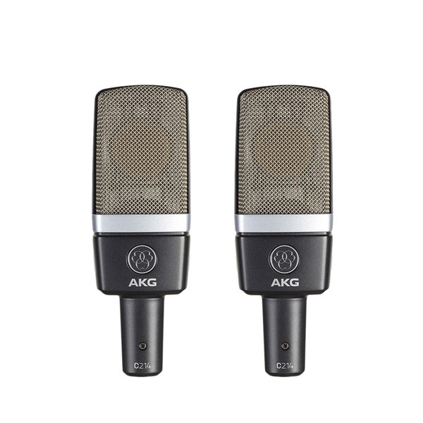 AKG C214 Microphone - Matched Pair