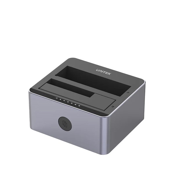 Unitek  Y-3026 Dual Bay USB 3.0 Alu Docking Station + Offline Clone Function