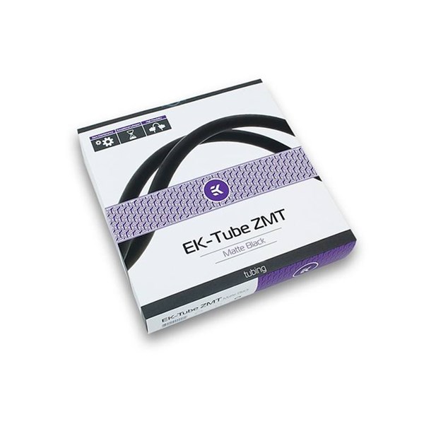 EKWB EK-Tube ZMT Matte Black 3/8"ID x 5/8"OD Soft Tube 3M