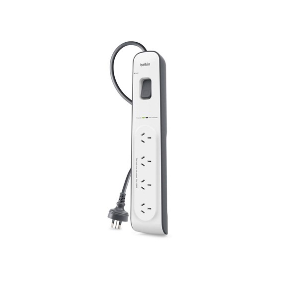 Belkin 4-outlet Surge Protector with 2M Power Cord
