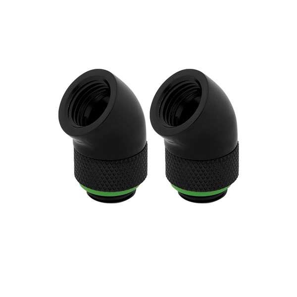 Corsair Hydro X Series 45° Rotary Adapter Twin Pack - Black