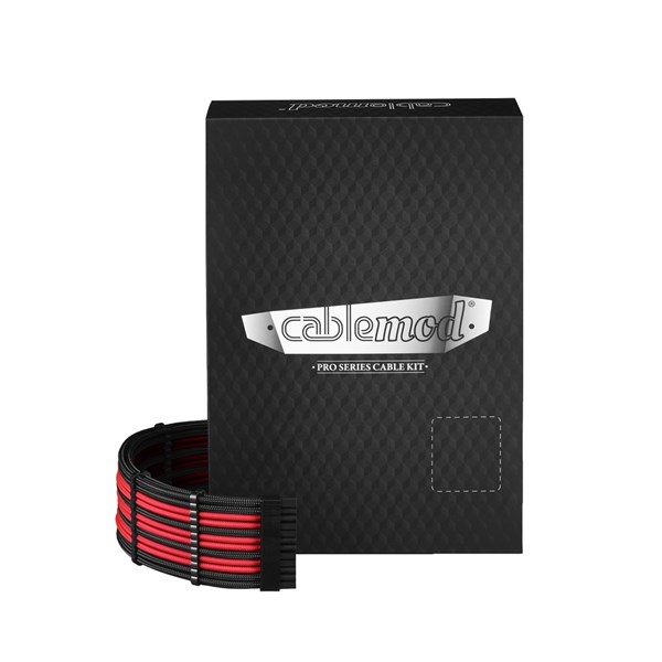 CableMod RT-Series PRO ModMesh Cable Kit for ASUS and Seasonic - Black/Red