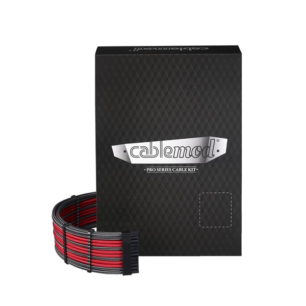 CableMod RT-Series PRO ModMesh Cable Kit for ASUS and Seasonic - Carbon/Red