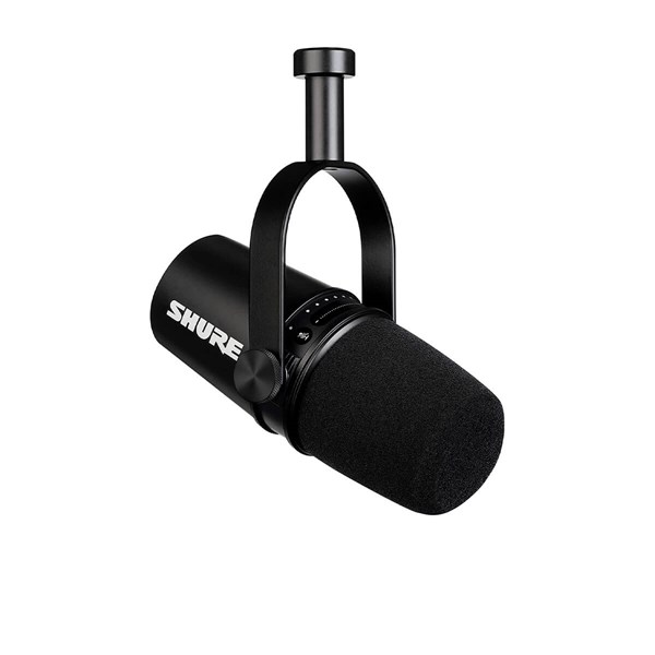 Shure MV7 Podcast Gaming Microphone - Black