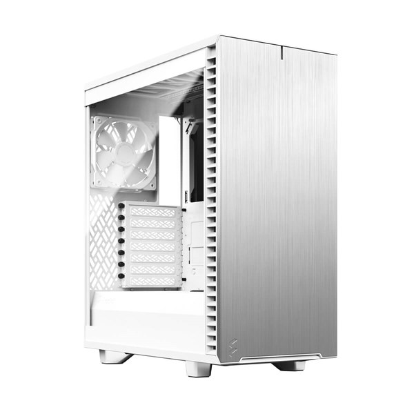 Fractal Design Define 7 Compact Mid Tower Case White TG - Light Tint