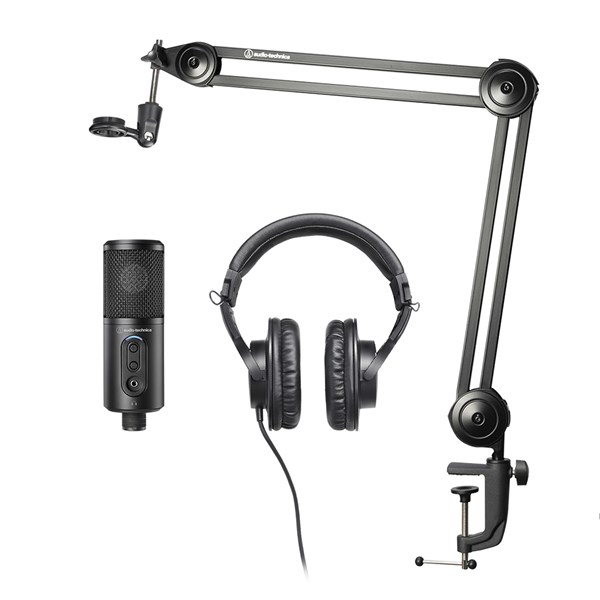 Audio Technica Creator Pack - ATR2500x, M20x and Boom Arm