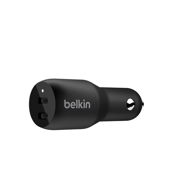 Belkin BoostCharge 2 x 18W Dual USB-C Car Charger