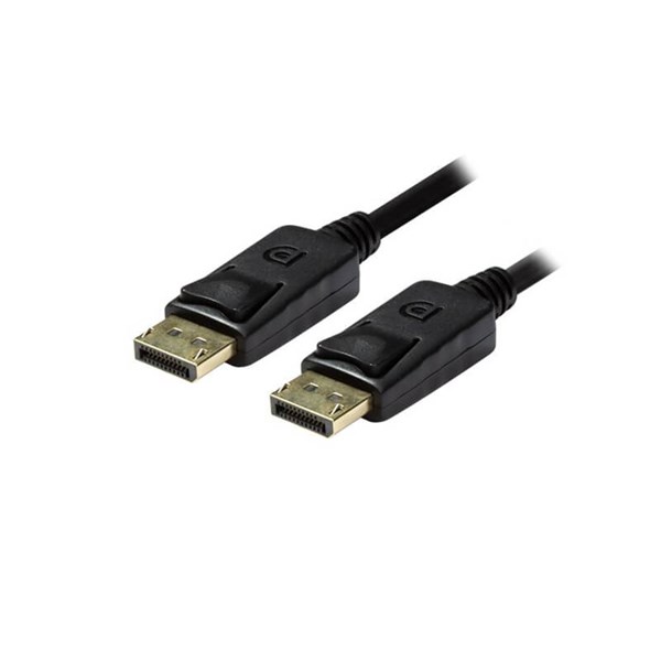 Dynamix C-DP12-0.5M 0.5M DisplayPort V1.2 Cable with Gold Shell Connectors DDC Compliant