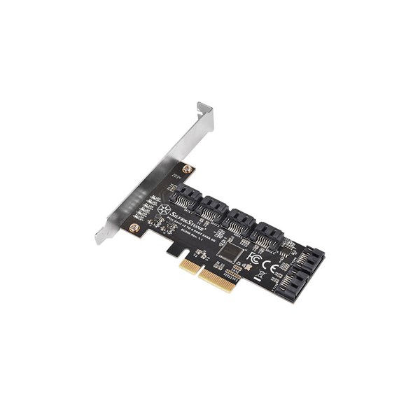 Silverstone ECS06 6 Ports SATA3 PCI Express Gen3 Expansion Card