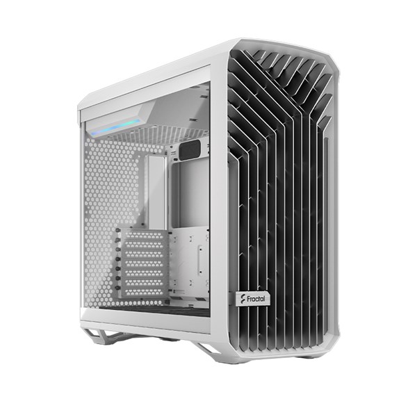 Fractal Design Torrent Mid Tower Case - White TG Clear Tint