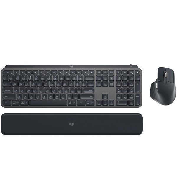 Logitech MX Master 3s & MX Keys & Palm Rest Business Gen 2 Combo