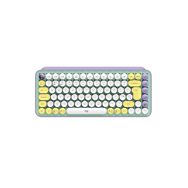 Logitech POP Keys Wireless Mechanical Keyboard With Emoji - Mint
