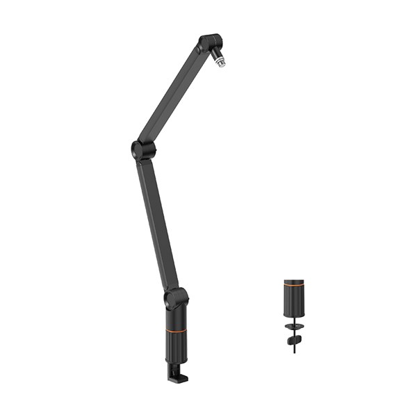 Lumi Desk Mounted Professional Microphone Boom Arm Stand Black