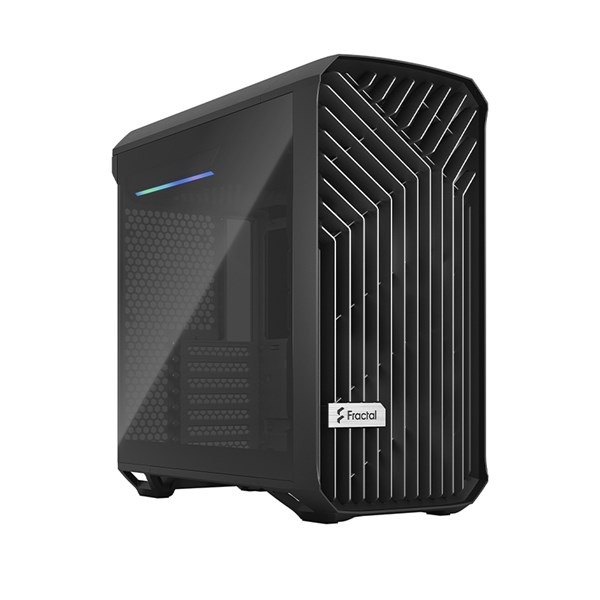 Fractal Design Torrent Compact Mini Tower Case - Black TG Dark Tint