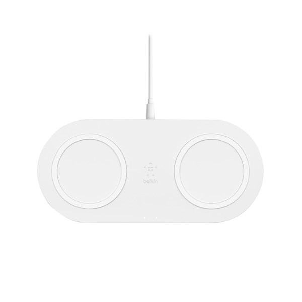 Belkin Dual Wireless Charging Pad 10W - White