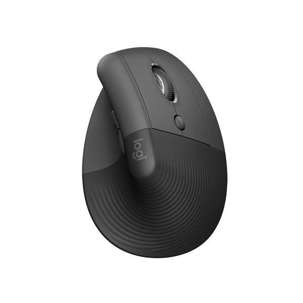 Logitech MX Lift Vertical Ergonomic Wireless Mouse - Graphite