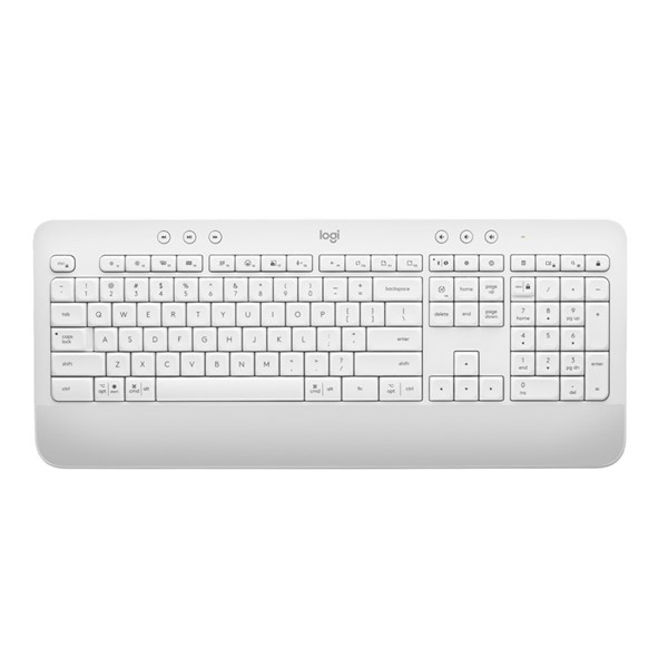 Logitech K650 Signature Keyboard - White