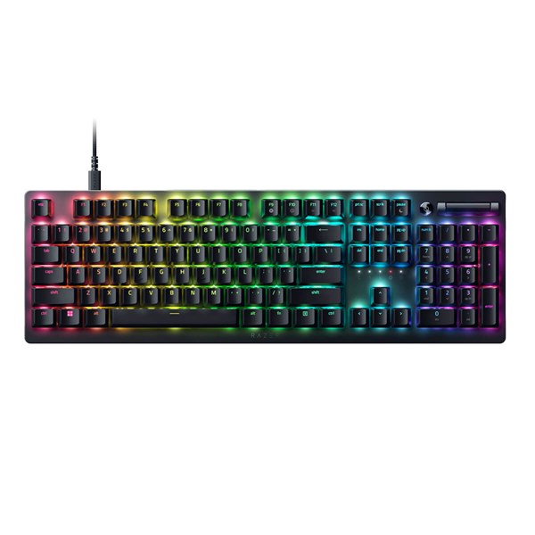 Razer DeathStalker V2 Ultra-Slim Mechanical Gaming Keyboard Low-Profile Optical Red Switch