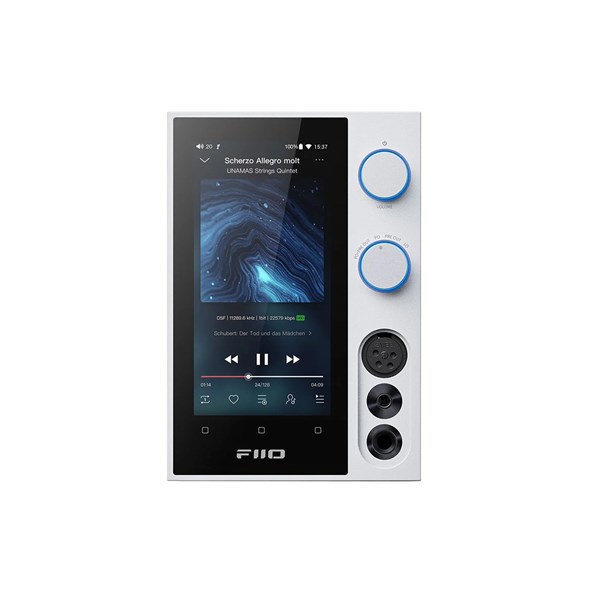 FiiO R7 Hi-Res Streaming Amplifier Desktop System White- Demo unit