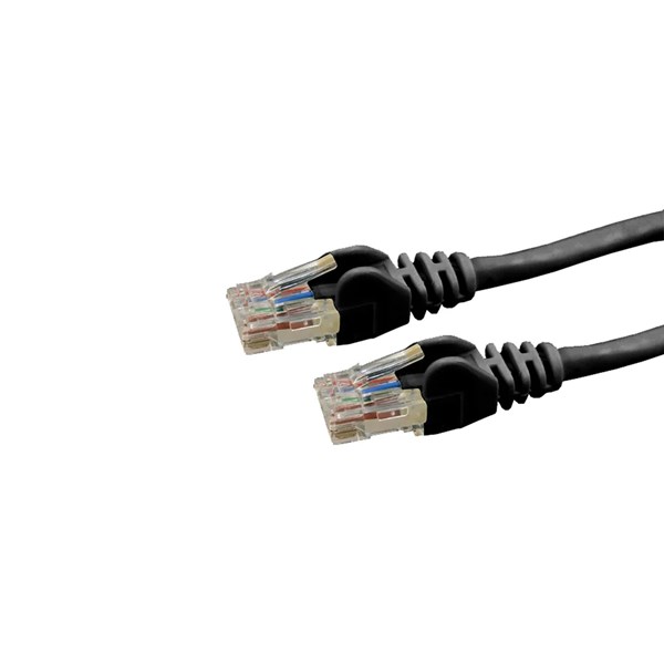 Dynamix Cat 6 UTP Patch Lead Black - 0.3m