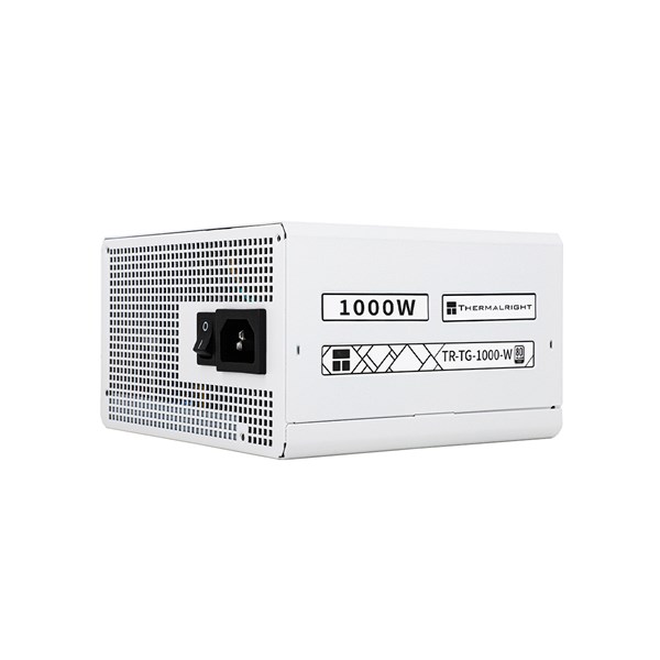 Thermalright TG-1000 PCIE5 1000W 80 Plus Gold Fully Modular Power Supply White