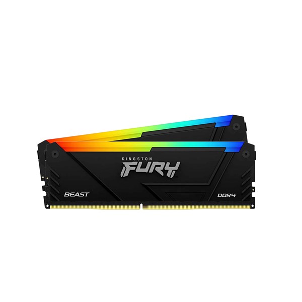 Kingston New FURY Beast RGB 16GB (2x 8GB) DDR4 3200MHz Memory
