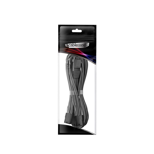 CableMod Pro ModMesh Sleeved 12VHPWR StealthSense PCI-e Extension - Carbon