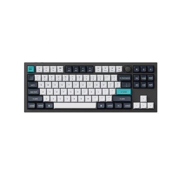 Keychron Q3 Max Q3M-M1 RGB QMK/VIA Wireless Hot-Swappable TKL Mechanical Keyboard - Gateron Jupiter Red
