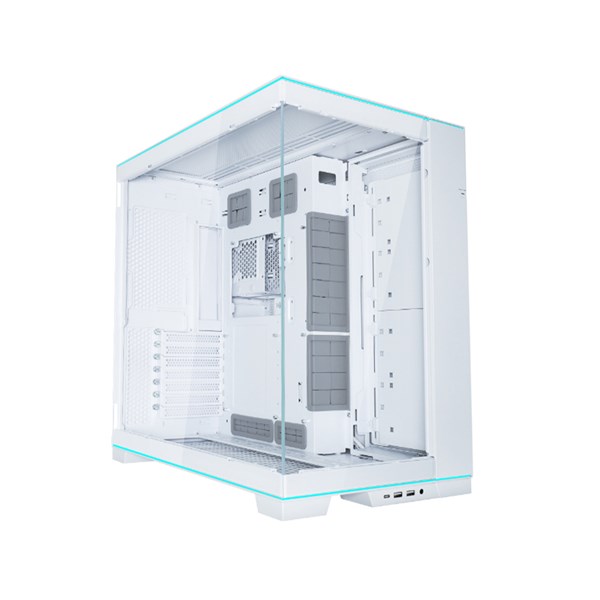 Lian-Li O11D EVO RGB ATX Mid Tower Case - TG White