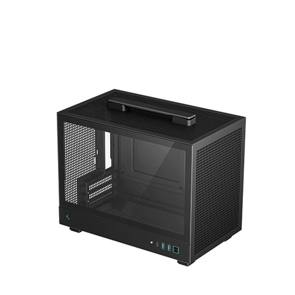 Deepcool CH160 Mini Tower ITX Case - TG Black