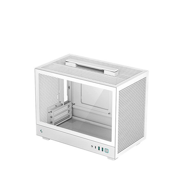 Deepcool CH160 Mini Tower ITX Case - TG White