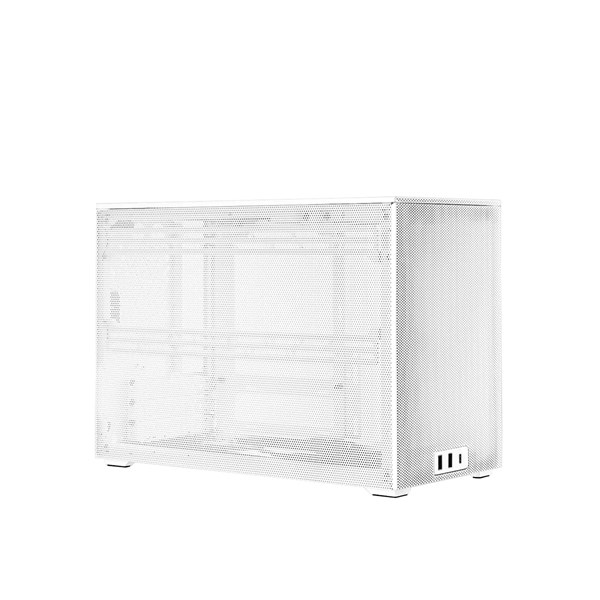 SSUPD Meshroom D Mini ITX Case - Full Mesh - Snow White